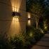 Aplica LED Exterior Solaris, 6 Surse de lumina, Lumina Calda, ABS si Plastic, Negru [3]
