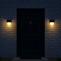 Aplica LED Exterior MIRA, 1 Sursa de lumina, Lumina Calda, Negru Aplica LED Exterior MIRA, 1 Sursa de lumina, Lumina Calda, Negru