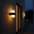Aplica LED Exterior MIRA, 9W, 2 Surse de lumina, Lumina Calda, Negru [2]