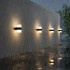 Aplica LED Exterior MIRA, 9W, 2 Surse de lumina, Lumina Calda, Negru [3]