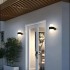 Aplica LED Exterior MIRA, 9W, 2 Surse de lumina, Lumina Calda, Negru [4]