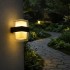 Aplica LED Exterior AMIRA, 8W, 2 Surse de lumina, Lumina Calda, Negru [3]