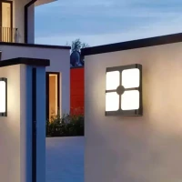 Aplica LED Exterior Timeea, 18W, Negru, 3000K Aplica LED Exterior Timeea, 18W, Negru, 3000K