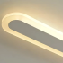 Aplica LED de Exterior SUHA, Lungime 50cm, 6W, IP65, Metal, Liniar, Alb [2]