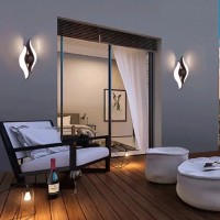 Aplica LED AX215, Exterior / Interior, 2 Surse, 12W, Negru, 3000K Aplica LED AX215, Exterior / Interior, 2 Surse, 12W, Negru, 3000K