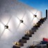 Aplica LED AX240, Exterior, 4 Surse, 4W, Negru, 3000K [2]