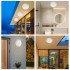 Aplica LED de Exterior AX310/162WH, Lumina Calda 3000K, Diametru 16.2cm, IP65, Alb [4]