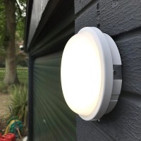 Aplica LED de Exterior AX310/218WH, Diametru 21.8, Lumina Calda 3000K, IP65, Alb