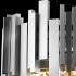 Candelabru Cristal BLOIS Nobile 5xE14, Diametru 40cm, Crom, Inaltime Reglabila [4]