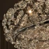 Candelabru Cristal SEGOVIA Magno 12x E14, Diametru 60cm, Crom Lucios, Inaltime Reglabila [3]