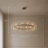 Candelabru Cristal SEGOVIA Magno 12x E14, Diametru 60cm, Crom Lucios, Inaltime Reglabila [4]
