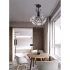 Candelabru Cristal PETERHOF Petito, 13xG4, Diametru 52 cm, Negru [3]