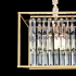 Candelabru Cristal, CC1676/650X200GD, 3xE14, Auriu Lucios, Inaltime Reglabila, Metal si Cristal [2]