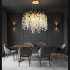 Candelabru Cristal WALTZ Serenade, 6xG9, Auriu, 40cm, Inaltime Reglabila [3]