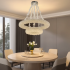 Candelabru Cristal cu Telecomanda, PRAGA Imperio, 78W, Diametru 71cm, Lumina Rece/Calda/Neutra, Auriu, Inaltime Reglabila [2]