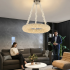 Candelabru Cristal cu Telecomanda, PRAGA Magno, 33W, Lumina Calda/Rece/Neutra, Diametru 55cm, Auriu, Inaltime Reglabila [3]