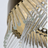 Candelabru Cristal ALHAMBRA Nobile, LED, 52W, Diametru 40cm, Lumina Calda/Rece/Neutra, Dimabil, Inaltime Reglabila, Auriu [2]