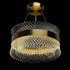 Candelabru Cristal ALHAMBRA Nobile, LED, 52W, Diametru 40cm, Lumina Calda/Rece/Neutra, Dimabil, Inaltime Reglabila, Auriu [3]
