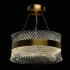 Candelabru Cristal ALHAMBRA Eleganza, LED, 71W, Diametru 50cm, Lumina Calda/Rece/Neutra, Dimabil, Inaltime Reglabila, Auriu [4]