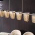 Lustra LED Suspendata, STRATUS Supremo, Cristal si Metal, 15W, Lumina Rece/Calda/Neutra 3000K/4000K/6000K, Iluminat Luxos [3]