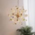 Candelabru Cristal FloraLux, 24xG4, Auriu si Cristale , 52cm, Inaltime Reglabila [4]