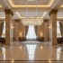 Candelabru Cristal 16xE14 VELOURA Supremo Reale, 120x35 cm, Auriu, Inaltime Reglabila, Metal si Cristal [4]