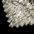 Candelabru Cristal FLORENCE Eleganza, 9x E14, Diametru 50cm, Crom Lucios, Inaltime Reglabila [2]