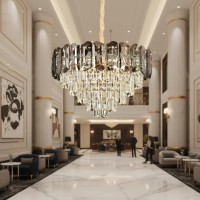 Candelabru Cristal AURUM Eleganza 9xE14, Diametru 50cm, Inaltime 35cm, Auriu Lucios, Inaltime Reglabila, Design Elegant Candelabru Cristal AURUM Eleganza 9xE14, Diametru 50cm, Inaltime 35cm, Auriu Lucios, Inaltime Reglabila, Design Elegant