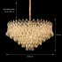 Candelabru Cristal MONARCH Regalis 19xE14, Diametru 80cm, Inaltime 50cm, Auriu Lucios, Inaltime Reglabila, Design Elegant [4]