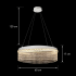 Candelabru Cristal VOLNA Magno, 124W, D60cm, Lumina Calda/Neutra/Rece, Alb, Metal si Cristal [4]
