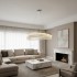 Candelabru Cristal VOLNA Regalis, 170W, D80cm, Lumina Calda/Neutra/Rece, Alb, Metal si Cristal [2]