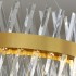 Candelabru LED CASERTA Nobile cu Telecomanda, 41W, Dimabil, Diametru 40cm, Auriu [2]