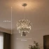 Candelabru Cristal WINDSOR Petito 3xE14, Diametru 29cm, Crom Lucios, Inaltime Reglabila [3]
