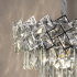 Candelabru Cristal WINDSOR Nobile 5xE14, Diametru 39cm, Crom Lucios, Inaltime Reglabila [2]