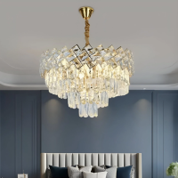 Candelabru Cristal WINDSOR Nobile 5xE14, Diametru 39cm, Auriu Lucios, Inaltime Reglabila Candelabru Cristal WINDSOR Nobile 5xE14, Diametru 39cm, Auriu Lucios, Inaltime Reglabila
