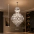 Candelabru Cristal WINDSOR Grande Supremo 14xE14, Diametru 60X90cm, Crom Lucios, Inaltime Reglabila [3]