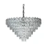 Candelabru Cristal WINDSOR Supremo 10xE14, Diametru 80cm, Crom Lucios, Inaltime Reglabila [4]