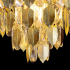 Candelabru Cristal VENARIA 6x E14, Diametru 40cm, Auriu Lucios, Inaltime Reglabil [3]