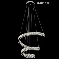 Candelabru LED cu Telecomanda, TWIST, 108W, Diametru 60 cm, Inaltime 120 cm, Lumina Rece/Neutra/Calda, Dimabila, Crom, Cristal, Otel Candelabru LED cu Telecomanda, TWIST, 108W, Diametru 60 cm, Inaltime 120 cm, Lumina Rece/Neutra/Calda, Dimabila, Crom, Cristal, Otel
