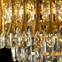 Candelabru Cristal HAMPTON Nobile 5xE14, Diametru 40cm, Auriu Lucios, Inaltime Reglabila [4]