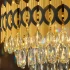 Candelabru Cristal PIERREFONDS Eleganza 8x E14, Diametru 48.5cm, Auriu Lucios, Inaltime Reglabila [3]