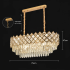 Candelabru Cristal VECTORIA Supremo, 10xE14, 75x39cm, Auriu, Inaltime Reglabila, Metal si Cristal [4]