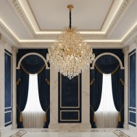 Candelabru Cristal KONIG Supremo, 24xE14, D100 cm, Auriu, Inaltime Reglabila, Metal si Cristal Candelabru Cristal KONIG Supremo, 24xE14, D100 cm, Auriu, Inaltime Reglabila, Metal si Cristal