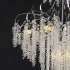 Candelabru Cristal PUBU Eleganza, 5x E14, Diametru 50cm, Crom [5]