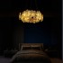Candelabru Cristal LED, Cadenza Allegro 40W, Diametru 48cm, Inaltime reglabila, Auriu, Lumina Calda/Rece/Neutra 3000K/4000K/6000K, Metal si Cristal [2]