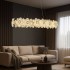 Candelabru Cristal Cadenza Allegro, 80W, Lumina Calda/Neutra/Rece, Inaltime reglabila, Auriu [2]