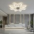 Lustra LED Ventilator ANEMO cu Telecomanda, 48W, D87cm, Lumina Rece/Neutra/Calda, Metal si Plastic, Alb [4]