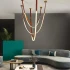 Candelabru Modern, LED, ARIA Largo, 34W, lumina Calda, Maro [2]