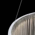 Lustra LED suspendata cu telecomanda ILLUMINA MAGNUS, 20W, lumina Rece/Calda/Neutra, Dimabila, Argintiu [4]