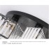 Lustra Clasica Moderna Sasha, LC117/5BK, 5x E27, Metal si Cristal, Negru, Abajur [4]